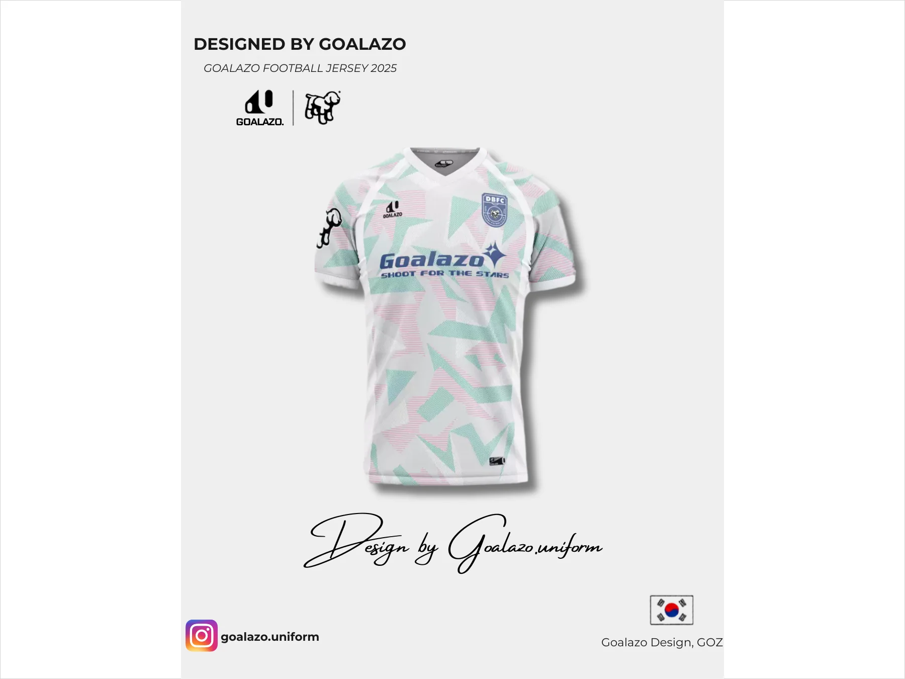 GZ-009 디자인 (2025–2026 Goalazo 유니폼)